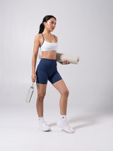 Thumbnail 10 of Reversible Sports Bra - Baked Blue and White, 10 of 10