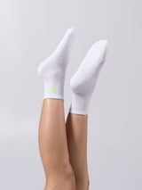 Thumbnail 2 of 3 Pack Quarter Crew Socks - Essential Brights, 2 of 3