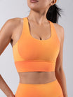 Rosa Sports Bra - Lava Print