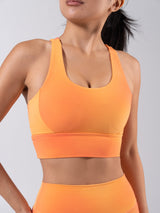 Thumbnail 1 of Rosa Sports Bra - Lava Print, 1 of 6