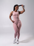 **PREORDER** Shape Seamless Hip Tank - Heather Rose Water