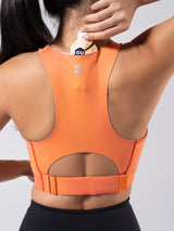 Thumbnail 8 of Wicked Zip Sports Bra - Lava Print, 8 of 11