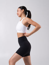 Thumbnail 5 of Wicked Zip Sports Bra - White, 5 of 9