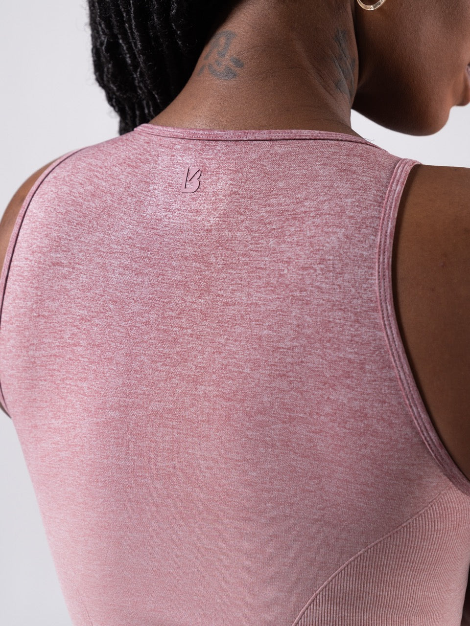 **PREORDER** Shape Seamless Hip Tank - Heather Rose Ombre