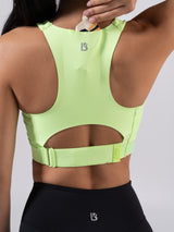 Thumbnail 8 of Wicked Zip Sports Bra - Margarita, 8 of 10