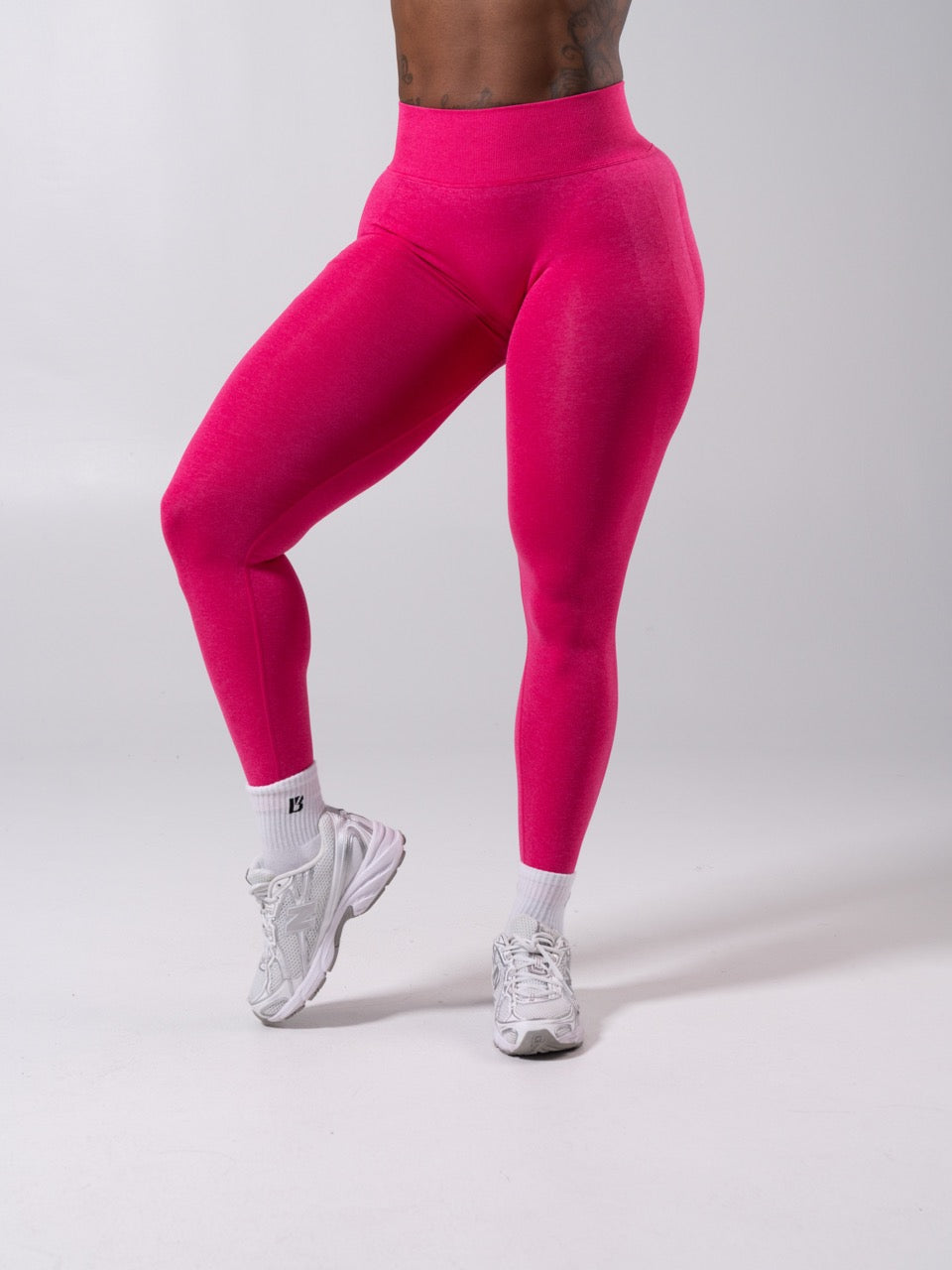 **PREORDER** Miracle Seamless Hip Rise Legging - Heather Miami Vice