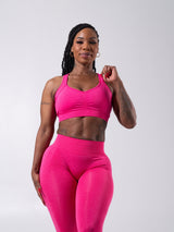 Thumbnail 6 of **PREORDER** Vida Seamless Sports Bra - Heather Miami Vice, 6 of 7