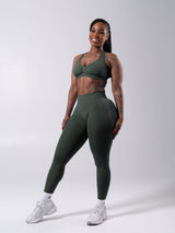 Thumbnail 2 of **PREORDER** Miracle Seamless Hip Rise Legging - Heather Limon Pepino, 2 of 9