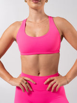 Thumbnail 4 of Crossfire Sports Bra - Hot Mess, 4 of 10