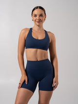 Thumbnail 6 of Crossfire Sports Bra - Baked Blue, 6 of 9