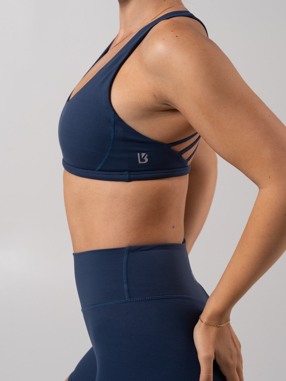 Crossfire Sports Bra - Baked Blue