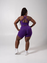 Thumbnail 7 of Rosa Sports Bra - Grape Jelly, 7 of 8