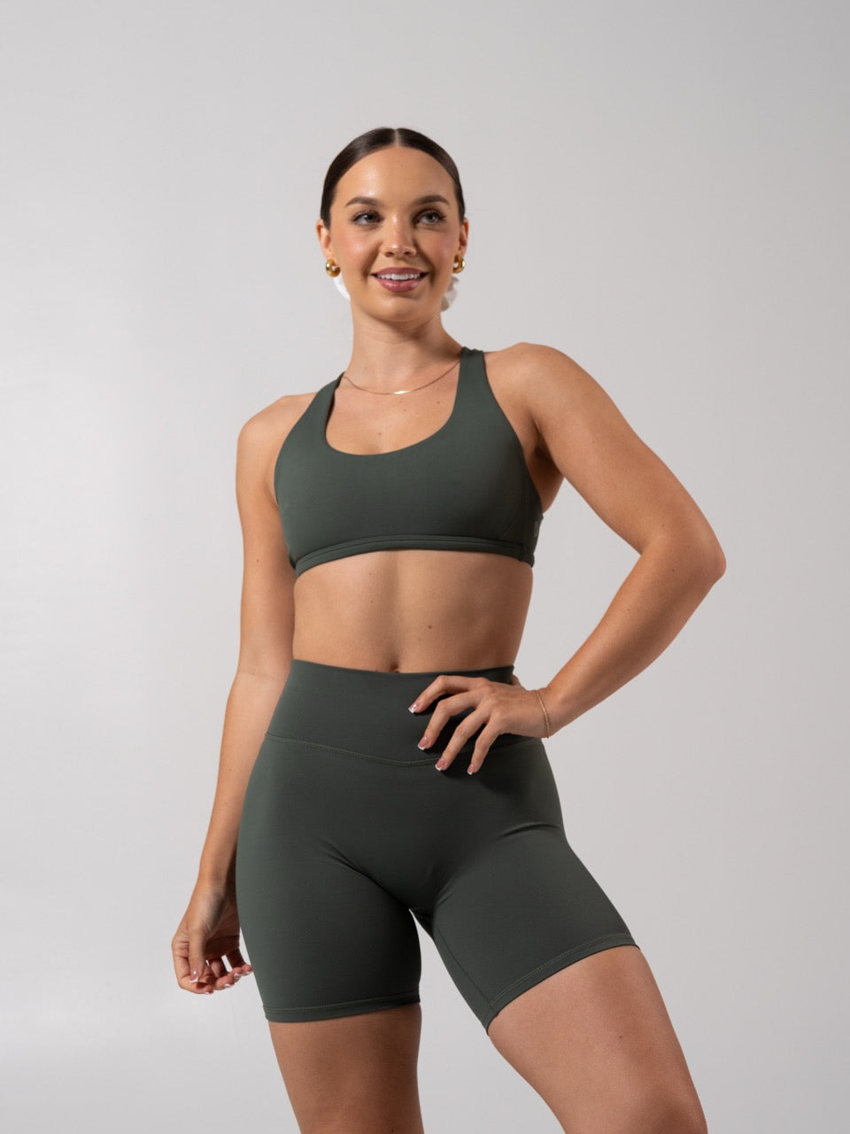 Crossfire Sports Bra - Limon Pepino
