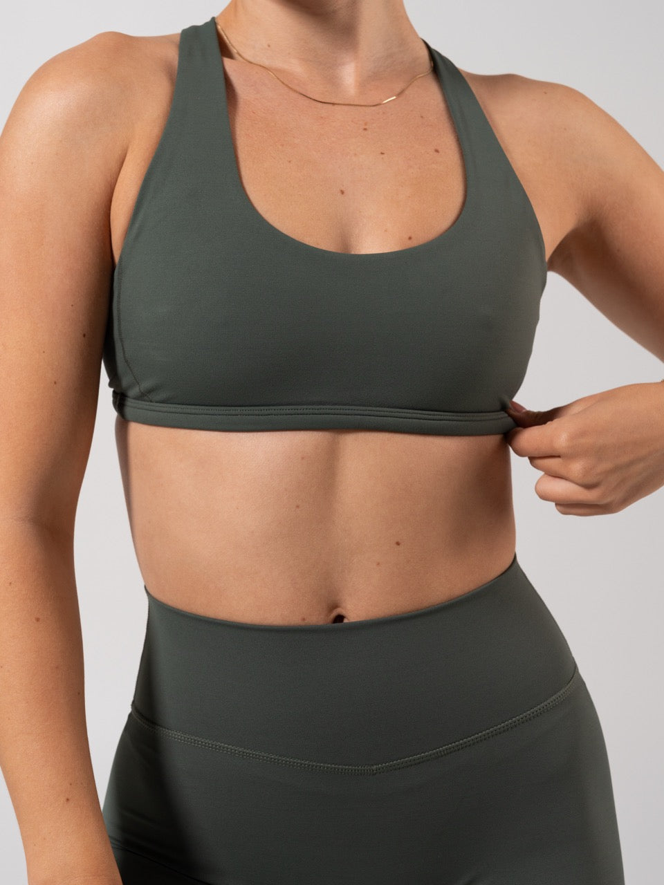 Crossfire Sports Bra - Limon Pepino