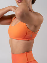 Thumbnail 5 of Crossfire Sports Bra - Lava Print, 5 of 8