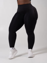 Thumbnail 4 of **PREORDER** Miracle Seamless Hip Rise Legging - Heather Charcoal, 4 of 10