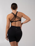Crossfire Sports Bra -Onyx Black