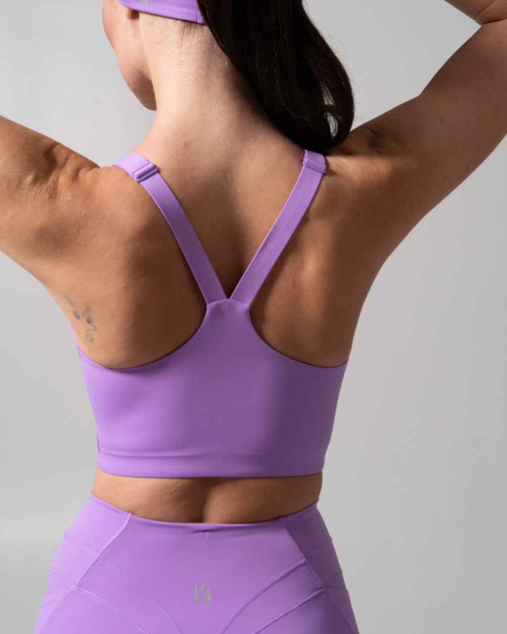 Airbrush Sports Bra - Frosted Taffy