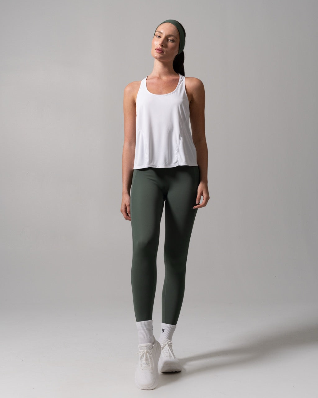 Pace Tank - White