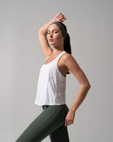Thumbnail 4 of Pace Tank - White, 4 of 4