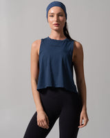 Thumbnail 1 of Essential Waist Tank - Baked Blue, 1 of 8