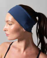 Thumbnail 1 of Poshknit Wide Headband - Baked Blue, 1 of 4