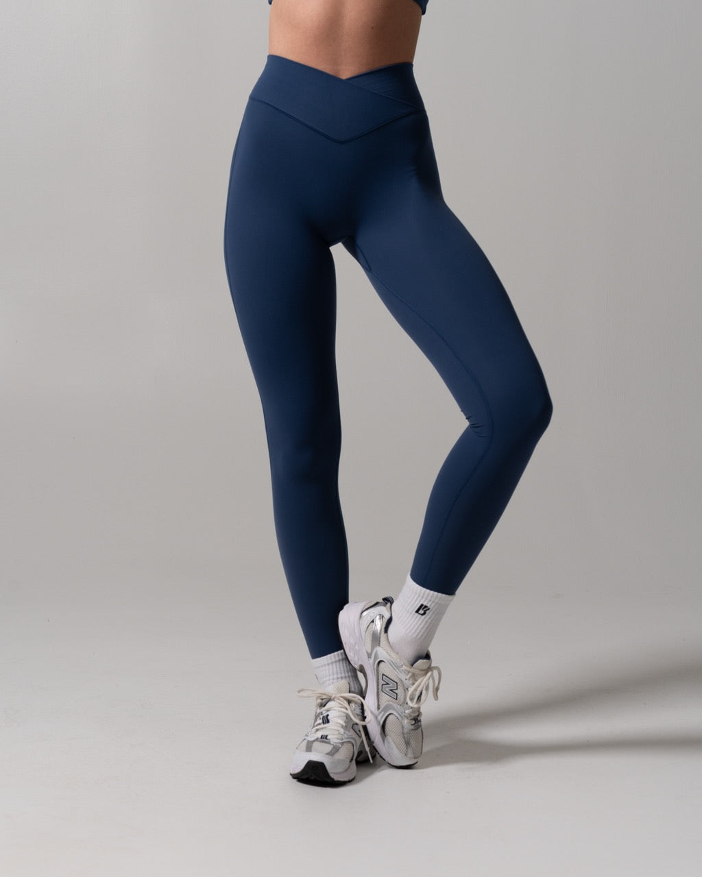 Siren Scrunch Legging - Baked Blue