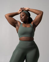 Thumbnail 2 of Airbrush Sports Bra - Limon Pepino, 2 of 6