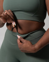 Thumbnail 3 of Airbrush Pocket Legging - Limon Pepino, 3 of 7