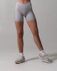 Siren Scrunch Short 5" - Platinum