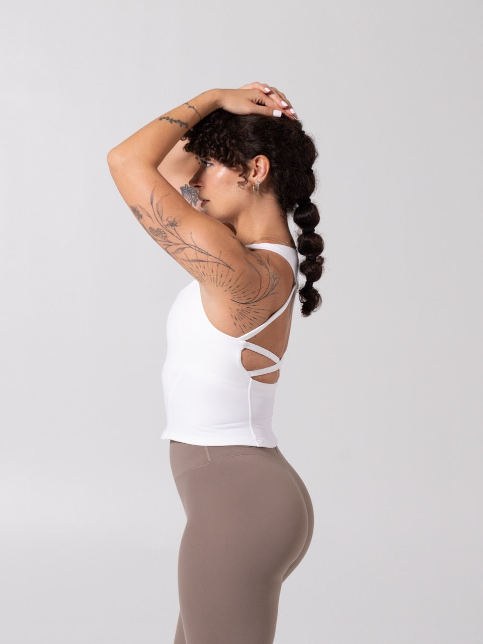 Karma Crop - White