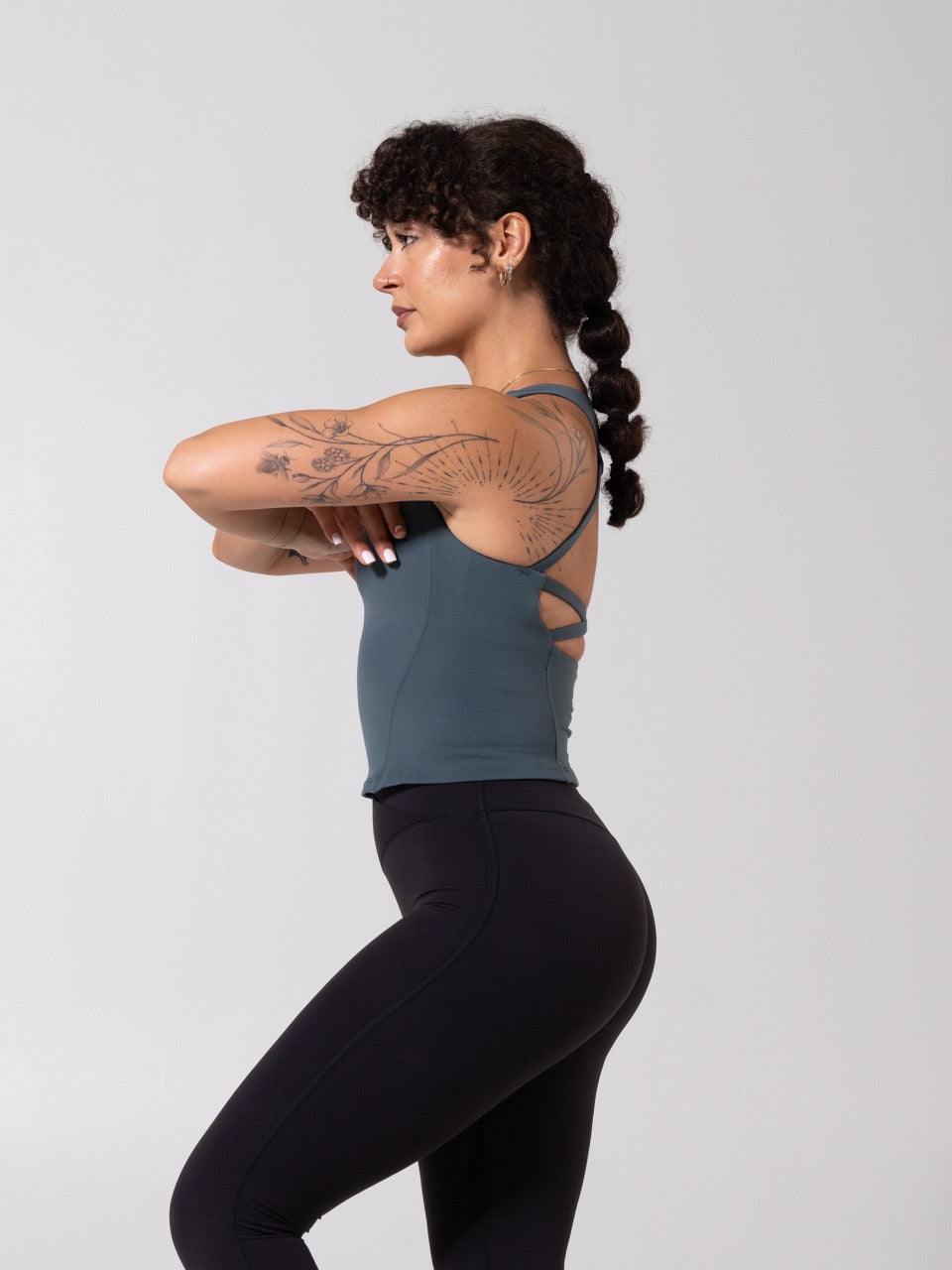 Karma Crop - Enchanted Teal