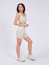 Thumbnail 3 of Scoop Seamless Sports Bra - Pistachio, 3 of 6