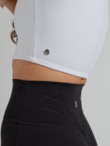 Thumbnail 7 of Butter Crop Top - White, 7 of 10