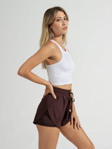 Thumbnail 3 of Ribbed Seamless Tank - White, 3 of 6