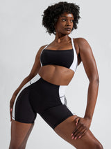 Thumbnail 2 of Aurora Short 6" - Onyx Black and White, 2 of 10